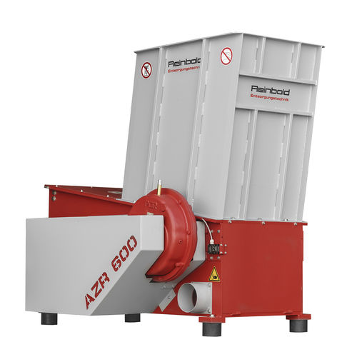 Destrozador para madera - AZR series - Reinbold Entsorgungstechnik - de 1 eje / compacto