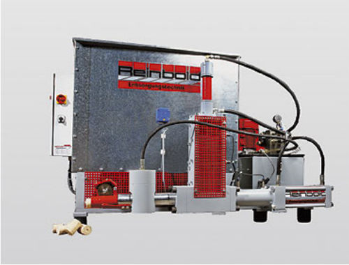 Briquetadora madera - RB 20 SV - 60 SV series - Reinbold Entsorgungstechnik - hidráulica