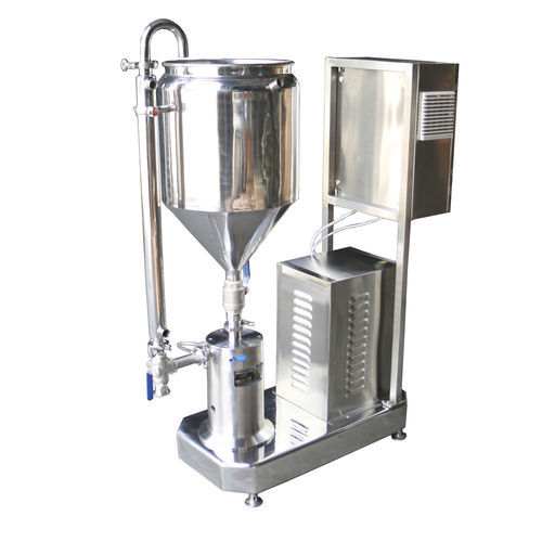 Emulsificador dispersadora - TRS series - ZHEJIANG XINGSHENG MACHINERY CO.,LTD - vertical / para líquidos / de polvo