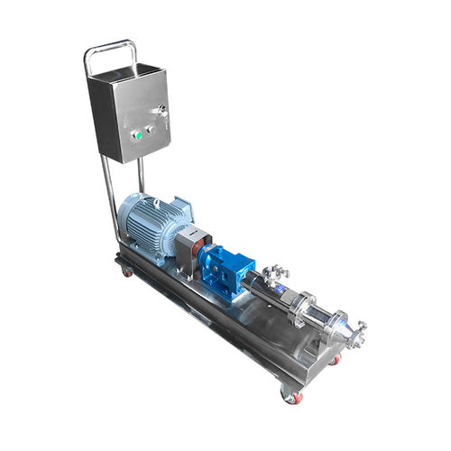 Bomba de 1 tornillo - G series - ZHEJIANG XINGSHENG MACHINERY CO.,LTD - para productos agroalimentarios / eléctrica / estacionaria