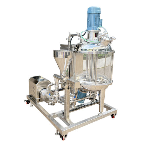 Emulsificador de rotor y estator - ZHEJIANG XINGSHENG MACHINERY CO.,LTD - vertical / de fondo de cuba / continuo