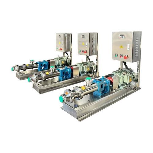Bomba de tornillo - G series - ZHEJIANG XINGSHENG MACHINERY CO.,LTD - para productos agroalimentarios / eléctrica / estacionaria