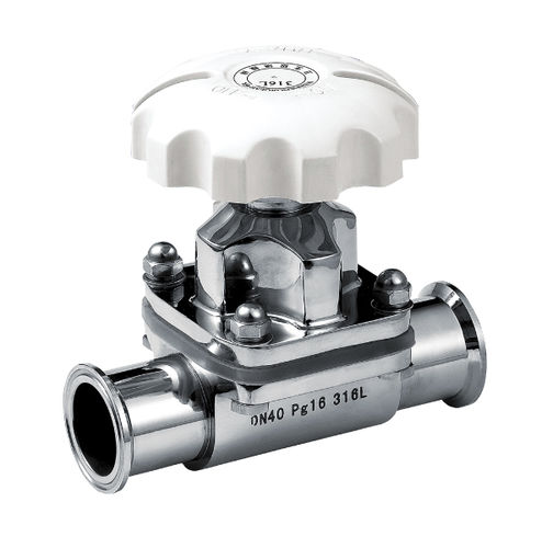 Válvula de membrana - ZHEJIANG XINGSHENG MACHINERY CO.,LTD - de acero inoxidable