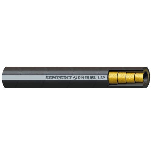 Manguera hidráulica - DIN EN 856 4 SP - Semperflex - de caucho sintético / a prueba de abrasión / de espiralado metálico