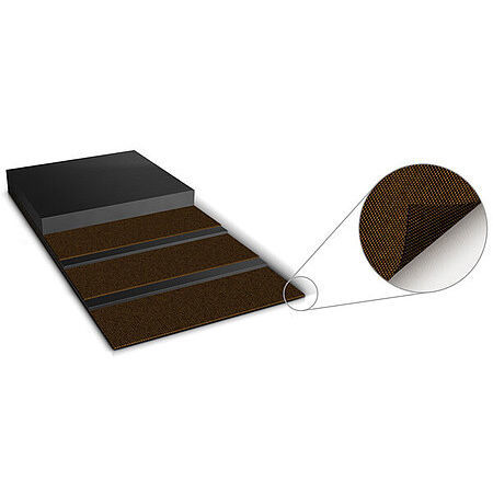 Cinta transportadora de placas - Transglis - Sempertrans - flexible / de poliéster / de poliamida
