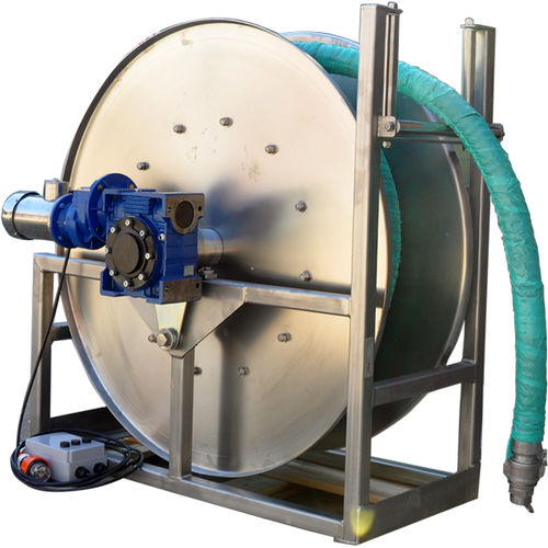 Enrollador de tubo de limpieza - CIP - SPRAY NOZZLE ENGINEERING - manual / motorizado / alimentos