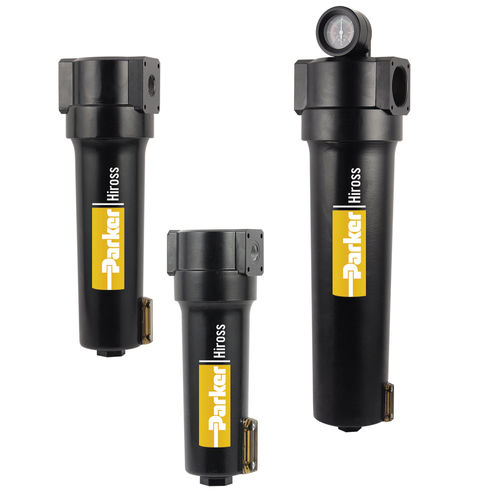 Filtro de aire comprimido - Hyperfilter - Parker Gas Separation and Filtration Division EMEA - de cartucho / coalescente / industrial