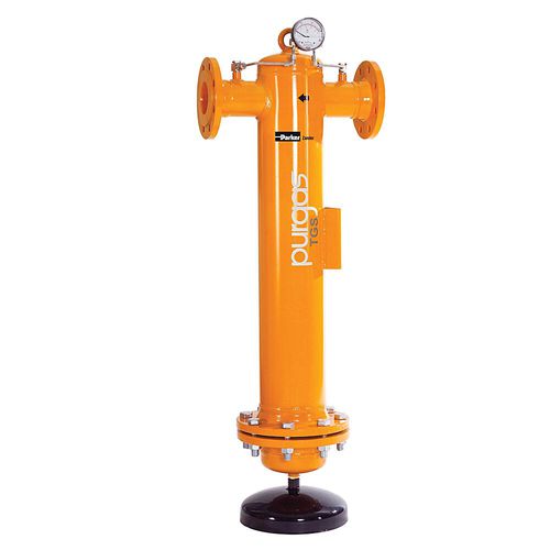 Filtro de gas - TGS series - Parker Gas Separation and Filtration Division EMEA - de cartucho / a presión / industrial