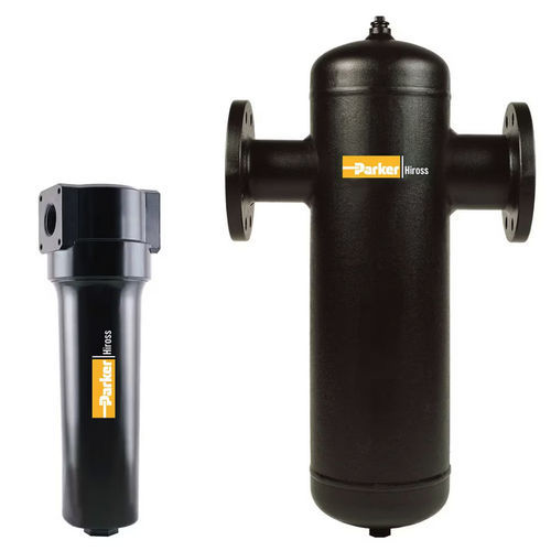 Filtro separador de agua - Hypersep STH series - Parker Gas Separation and Filtration Division EMEA - de aire comprimido / de cartucho / centrífugo