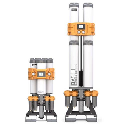 Purificador de gas de CO2 - BAS series - Parker Gas Separation and Filtration Division EMEA - de pie
