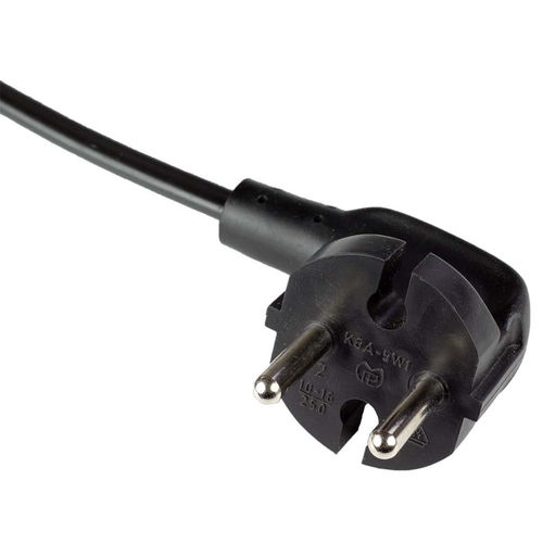 Clavija 2 polos - K6A-5W1 - Müller Plastik GmbH - tipo schuko / CEE