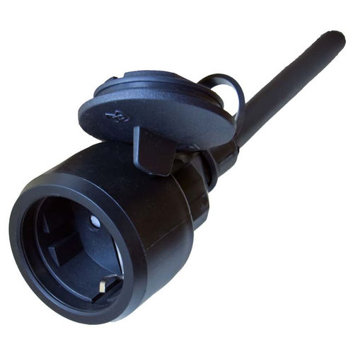Tomacorriente resistente a las salpicaduras - K03-S - Müller Plastik GmbH - IP44 / 2 polos / tipo schuko
