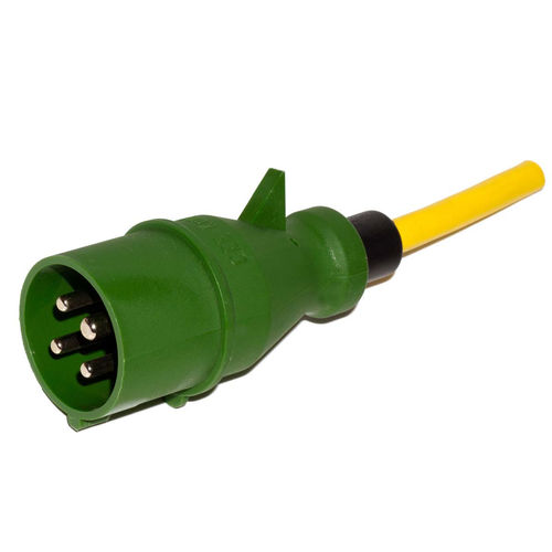 Clavija IP44 - M040 Series - Müller Plastik GmbH - 4 polos / de baja tensión / CEE