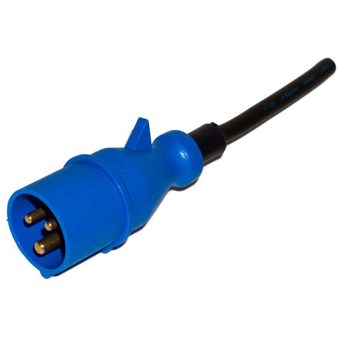 Clavija IP44 - M0 Series - Müller Plastik GmbH - 3 polos / de baja tensión / CEE