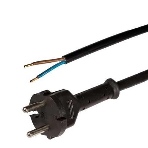 Cordón eléctrico con toma - 3211, 3221 Series - Müller Plastik GmbH
