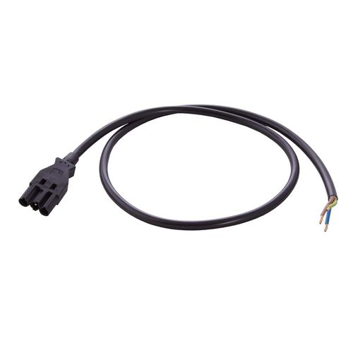 Cordón eléctrico con toma - Qneqt PVC / RPR - Müller Plastik GmbH - con dispositivos de cierre / libre de halógenos