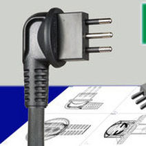 Clavija 3 polos - M09I - Müller Plastik GmbH - para aplicaciones automóviles