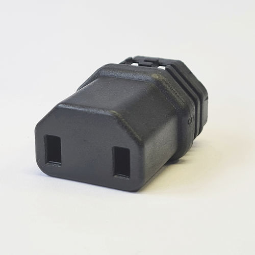 Conector de inserción hembra - C17 - Müller Plastik GmbH - 2 polos