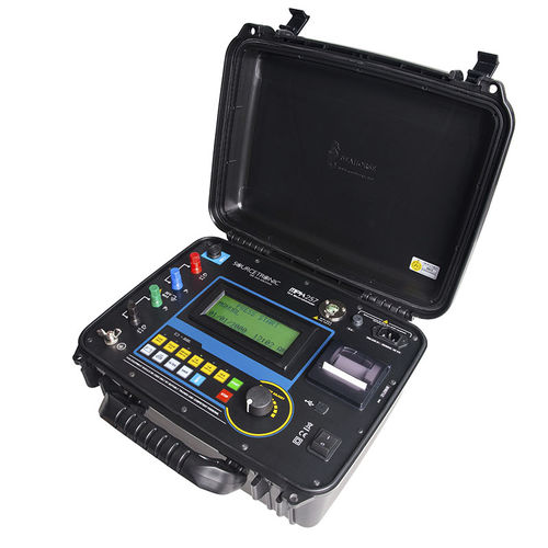 Micróhmetro digital - MPK-256/7 - 100A - Sourcetronic GmbH - portátil / 4 hilos / alimentado por batería