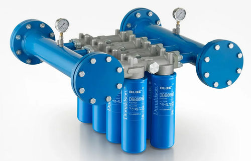 Manifold multivía - P56 series - DONALDSON - de acero / para aceite / de combustible