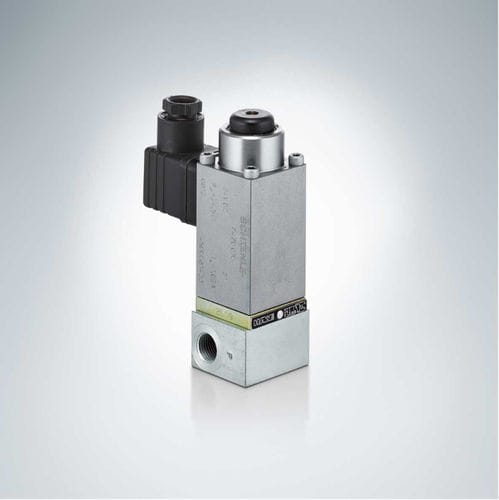 Distribuidor hidráulico de clapeta - W series - HAWE Hydraulik SE - accionado por solenoide / de 2/2 vías / de 3/2 vías