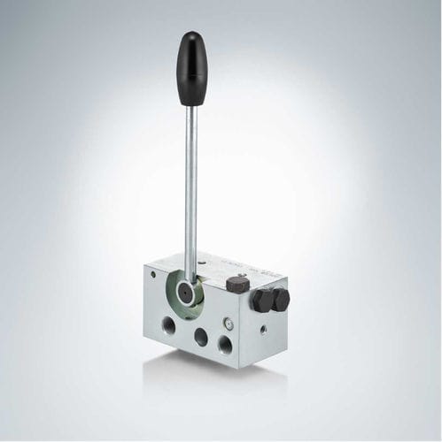 Distribuidor hidráulico de clapeta - VH series - HAWE Hydraulik SE - de palanca