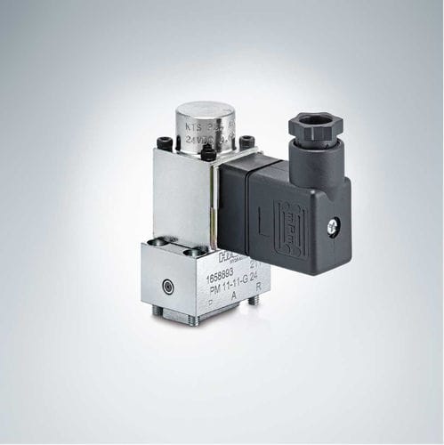 Válvula proporcional - PM series - HAWE Hydraulik SE - de pistón / con control hidráulico / de reducción de presión