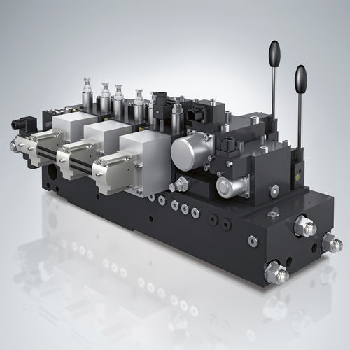 Distribuidor hidráulico de cajón - PSLF - HAWE Hydraulik SE - con accionamiento manual / electrohidráulico / proporcional