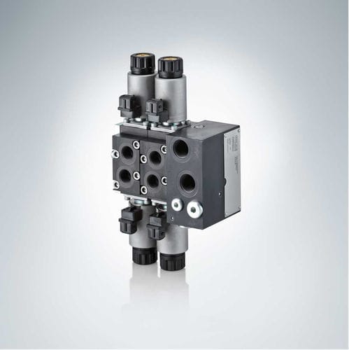 Distribuidor hidráulico de cajón - EDL series - HAWE Hydraulik SE - electrohidráulico / compacto / proporcional