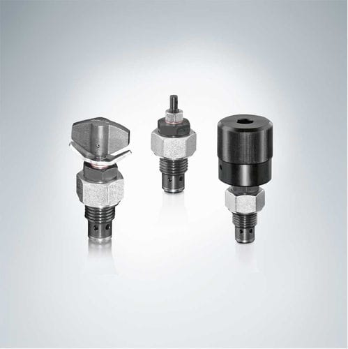 Válvula de mariposa - AV series - HAWE Hydraulik SE - con control hidráulico / de regulación / de cierre