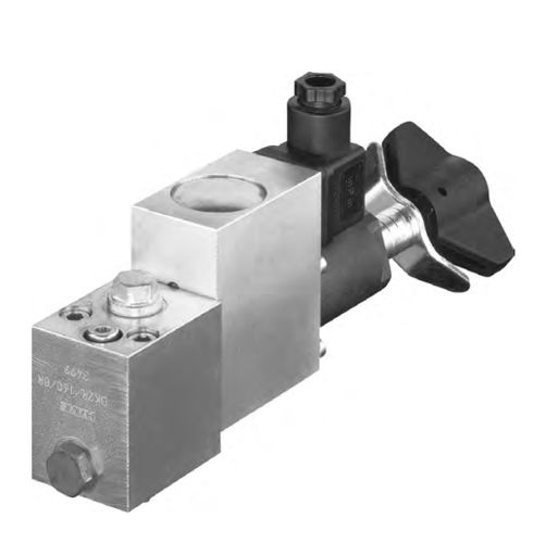 Válvula de bola - D series - HAWE Hydraulik SE - con control hidráulico / de regulación / de reducción de presión