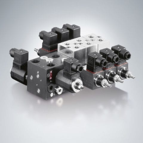 Distribuidor hidráulico de cajón - HST  - HAWE Hydraulik SE - de control directo / de 2 vías / de acero