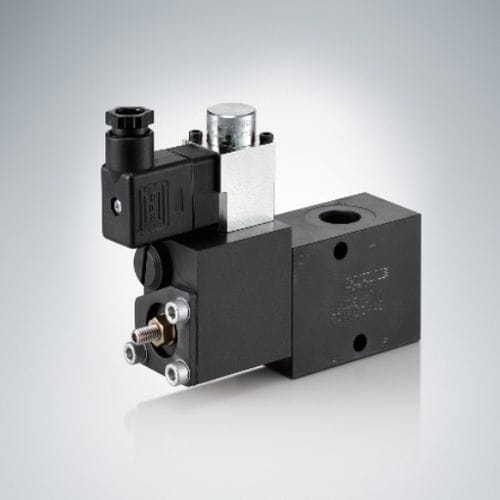 Válvula de pistón - PD series - HAWE Hydraulik SE - con control hidráulico / de reducción de presión / para aceite