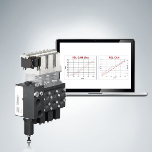 Paquete de software de mando - PSL - HAWE Hydraulik SE - de red CAN / para sistema embarcado / para actuador de válvula