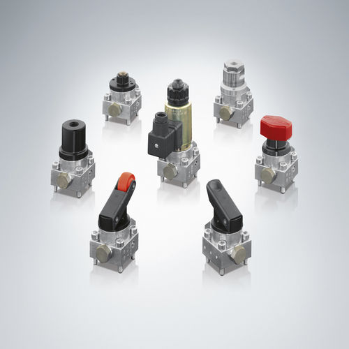Distribuidor hidráulico de clapeta - G - HAWE Hydraulik SE - de palanca / con control mecánico / de 4/3 vías