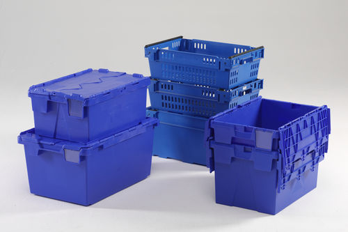 Cajón de plástico - ALC, ALR series - Engels Manutention et Environnement - de transporte / con tapa