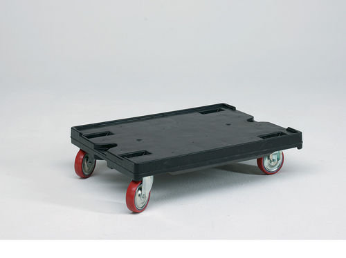 Plataforma rodante de plástico - max. 1 200 x 800 x 200 mm | 80 series - Engels Manutention et Environnement