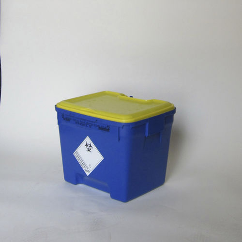 Cubo de basura de plástico - PPxxJJ, POxxJJ series - Engels Manutention et Environnement - para residuos médicos / con tapa