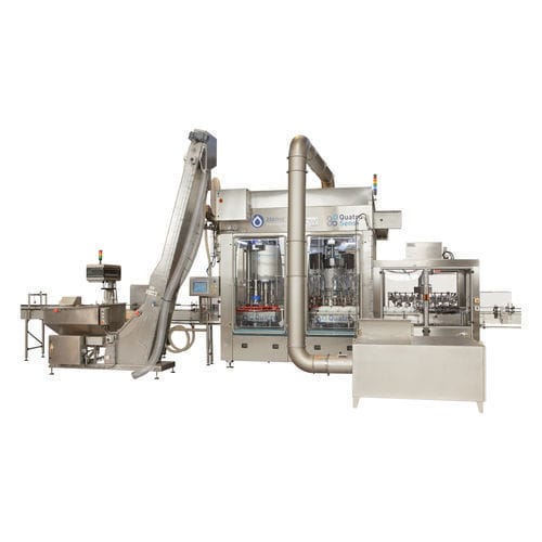 Enjuagadora-llenadora-taponadora para líquido viscoso - Quatro Sensi - Hema Filling - para la industria alimentaria y de la bebida / para productos lácteos / rotativa