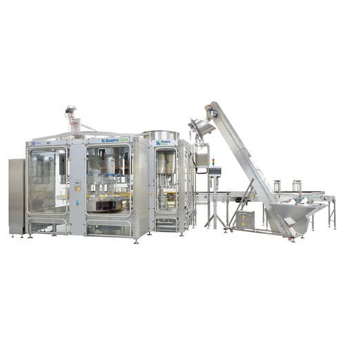Llenadora tapadora automática - Quatro Care - Hema Filling - de frasco / monobloque / rotativa