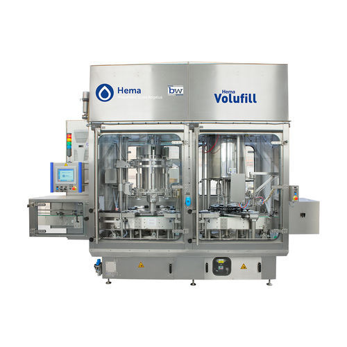Llenadora tapadora automática - Volufill - Hema Filling - de frasco / monobloque / rotativa