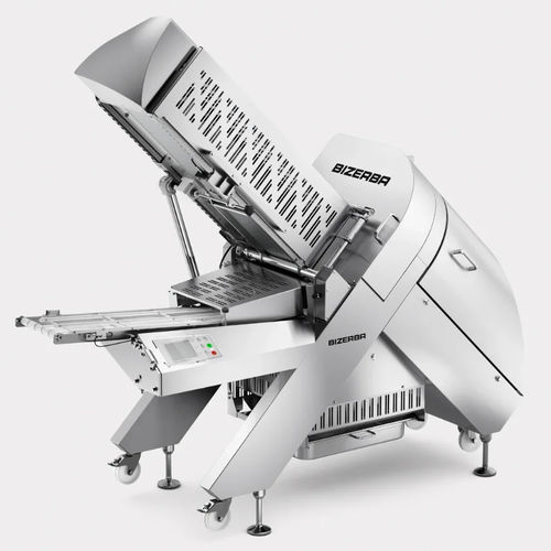 Cortadora de carne - A 660 - BIZERBA - enteramente automática / 400 V trifásico / compacta