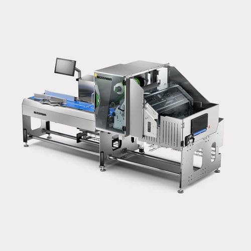 Etiquetadora automática - GLM-I - BIZERBA - de latas / para aplicación en la parte superior del producto