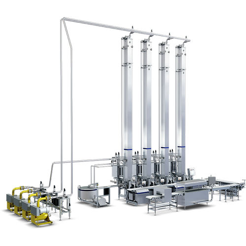 Prensa para queso vertical - Blockformer system 6 - Tetra Pak - neumática