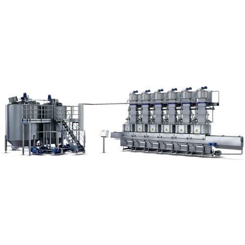 Línea de producción de queso queso de pasta dura - Casomatic system SC7 - Tetra Pak - automática