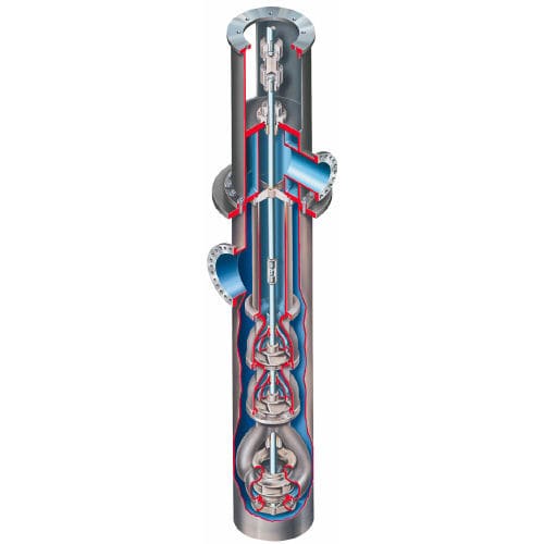 Bomba vertical - APKD - FLOWSERVE - de rotor / de agua / para productos químicos