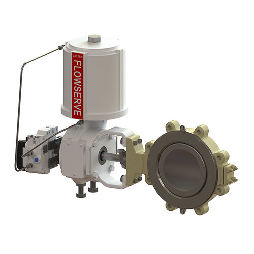 Válvula de alta eficacia - Valtek Valdisk™ - FLOWSERVE - de mariposa / con control neumático / de control
