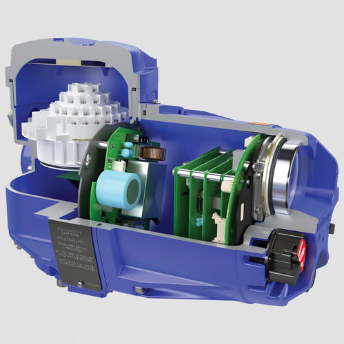 Actuador eléctrico - QXb - FLOWSERVE - rotativo / DC / IP68