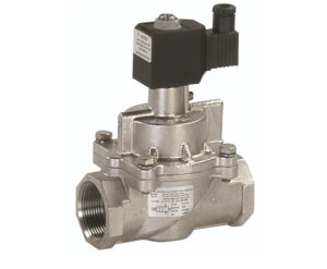 Electroválvula de control asistido - 21101V01 - Rotex Automation Limited - de 2 vías / NC / para gas