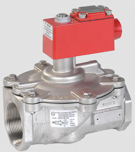 Electroválvula de control asistido - 24101 - Rotex Automation Limited - de 2 vías / NC / agua